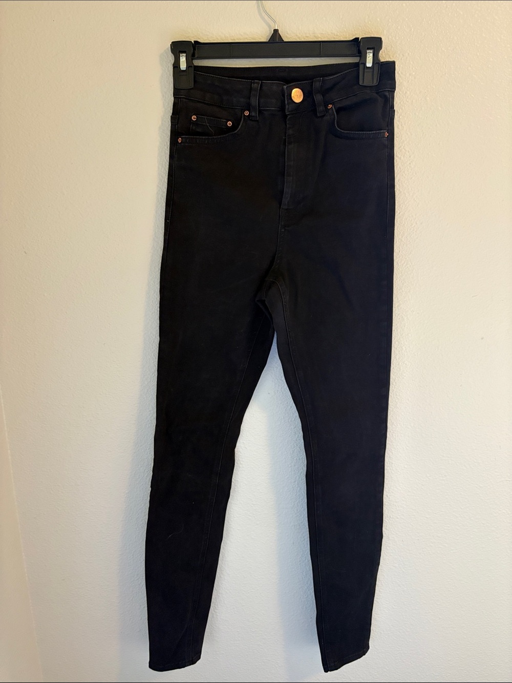 ASOS High-Rise Black Women’s Skinny Jeans
